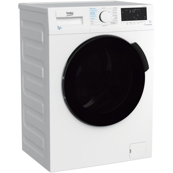 Beko WDL742441W 7kg 4kg 1200 Spin Washer Dryer - White Hot on Sale