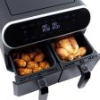 Statesman SKAF08017BK Digital Dual Zone Air Fryer - Black Sale